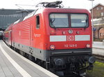 Auch in Lbeck sind die 112er anzutreffen.Am 28.November 2009 war es die 112 149.