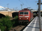 Auf Lz Fahrt durch Berlin Gesundbrunnen kam,am 01.Oktober 2011,die 120 125.