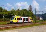 frankfurtmain-hessische-landesbahn-gmbh/671570/der-vt-208-95-80-0640 
Der VT 208 (95 80 0640 108-6 D-HLB), ein Alstom Coradia LINT 27 der HLB, ex vectus VT 208, fährt am 25.08.2019, als RB 90 'Westerwald-Sieg-Bahn' die Verbindung Siegen - Betzdorf/Sieg - Au/Sieg - Altenkirchen - Westerburg, und erreicht gleich den Hp Brachbach/Sieg. 