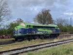 My 1155 (227 010-6) von Altmark-Rail in Plau am See.