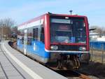 putlitz-hanseatische-eisenbahn-gmbh-6/634792/vt-504-2-von-hans 
VT 504 0 2 von HANS am Bahnhof Inselstadt Malchow.