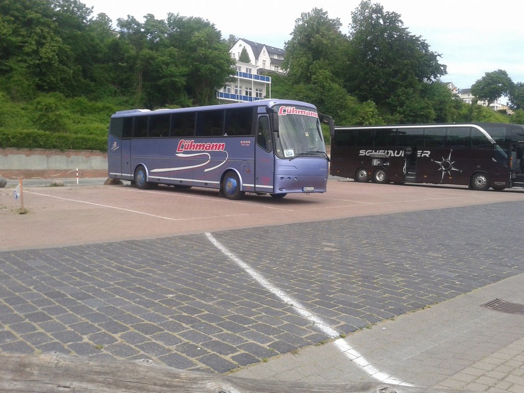Bova Futura von L�hmann aus Deutschland im Stadthafen Sassnitz.
