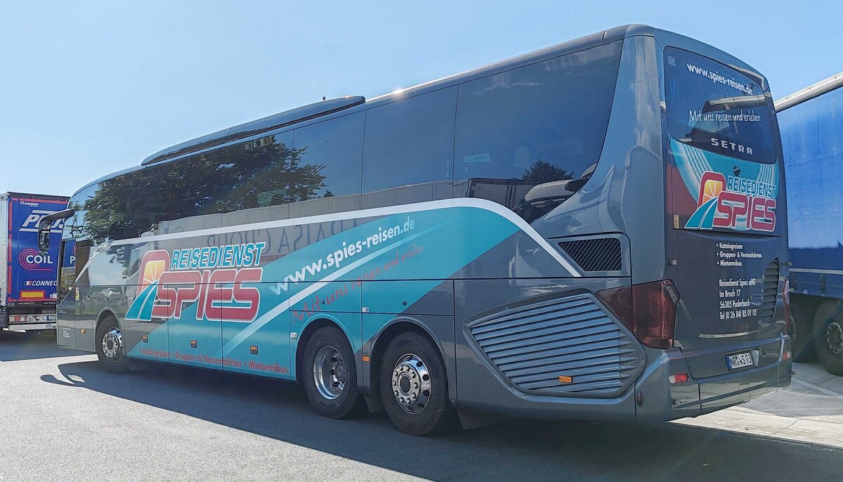 500er Setra vom Reisedienst SPIES aus Puderbach
