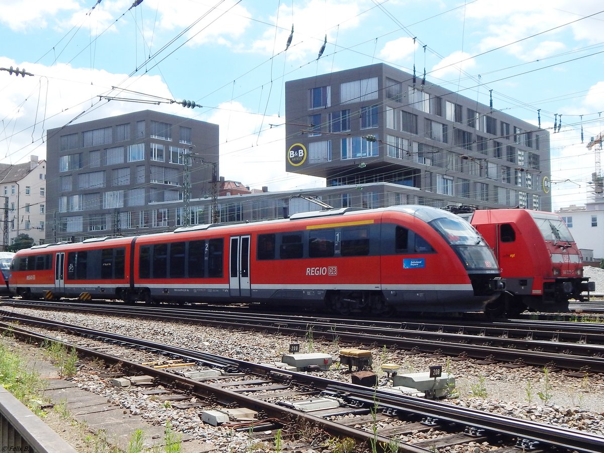 BR 642 von DB Regio in Ulm.