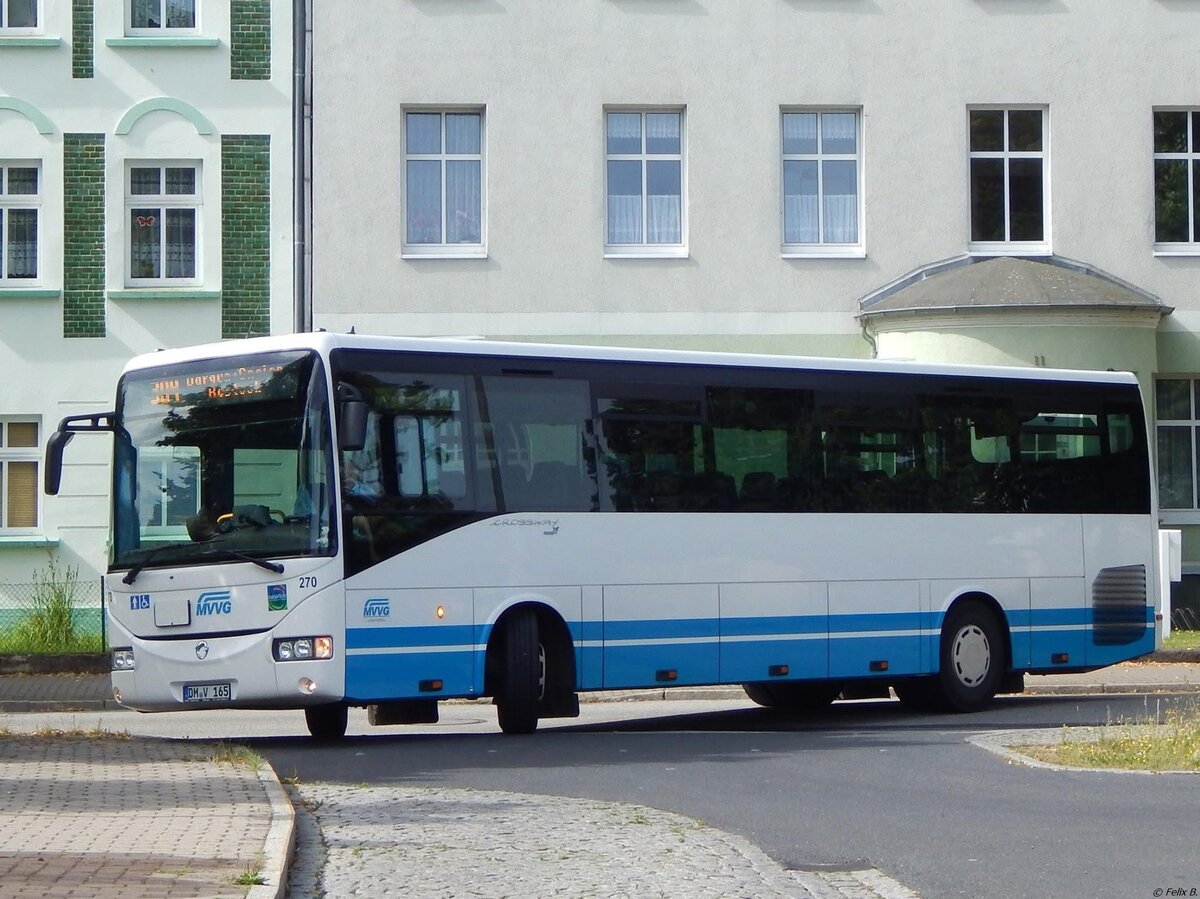 Irisbus Crossway der MVVG in Demmin.
