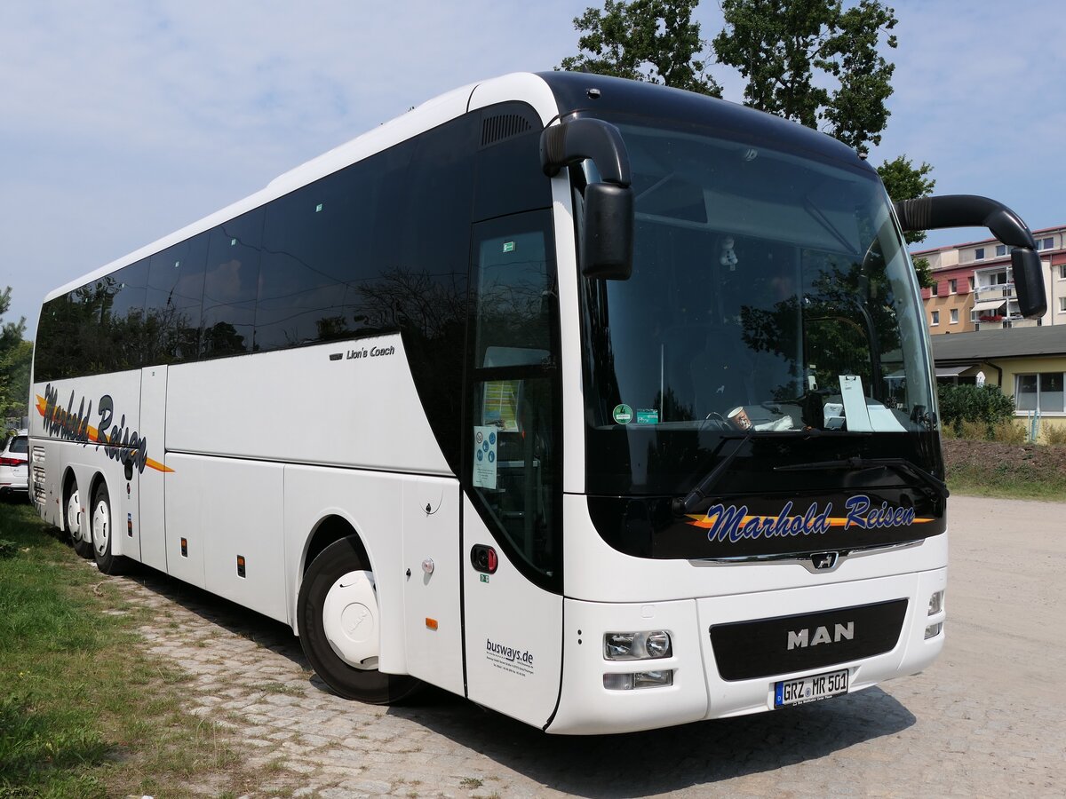 MAN Lion's Coach von Marhold Reisen aus Deutschland in Binz.
