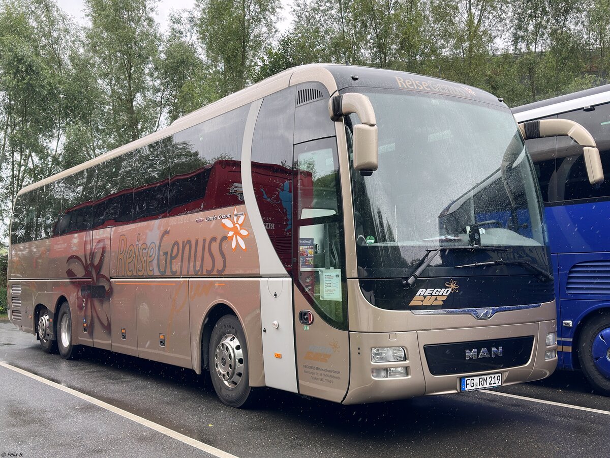 MAN Lion's Coach von Regiobus Mittelsachsen aus Deutschlandin Plau am See.