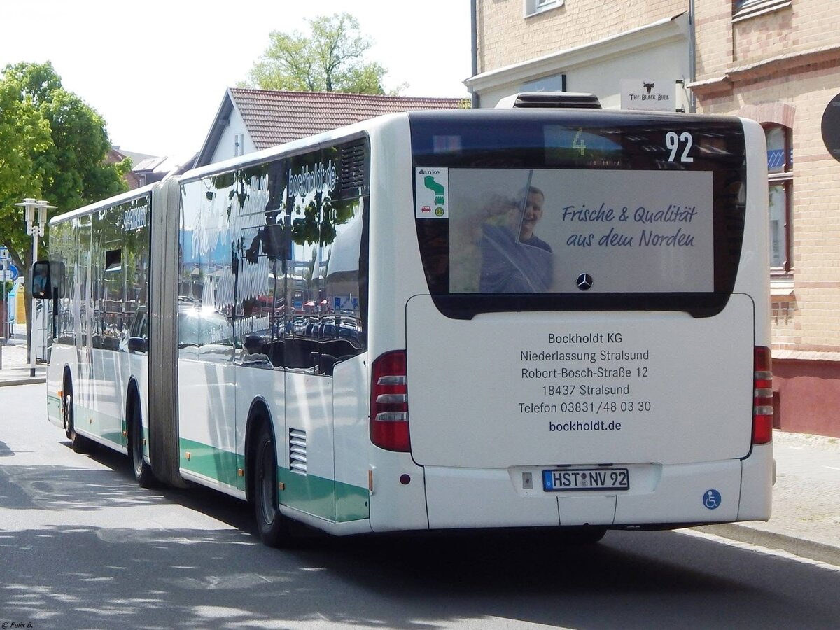 Mercedes Citaro II der VVR in Stralsund.
