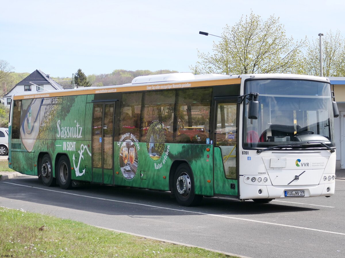 Volvo 8700 der VVR in Sassnitz.