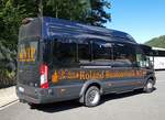 =Ford Transit von ROLAND-BUSTOURISTIK steht auf dem Busparkplatz am K�nigsee, 09-2022
