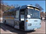 Mercedes O 303 von Mecki-Reisen aus Deutschland im Stadthafen Sassnitz.