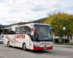 MERCEDES BENZ TOURISMO von LAISTER Busreisen aus �sterreich im September 2013 in Krems gesehen.