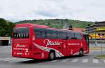 Mercedes Tourismo von M�chler aus der Schweiz in Krems gesehen.