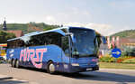 Mercedes Tourismo von F�rst Reisen aus der BRD in Krems gesehen.