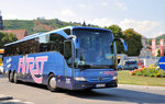 Mercedes Tourismo von F�rst Reisen aus der BRD in Krems gesehen.