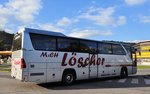 Mercedes Tourismo von L�scher Reisen aus �sterreich in Krems gesehen.