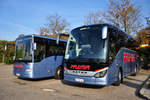 Setra 511 HD von Pfleger Reisen aus �sterreich in Krems.