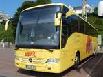 Mercedes Tourismo von Breuer aus Deutschland im Stadthafen Sassnitz.