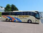 Mercedes Tourismo von Ziegler aus Deutschland im Stadthafen Sassnitz.