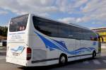 MERCEDES BENZ TRAVEGO von den  Steierm�rkischen Landesbahnen  (Steiermark/�sterreich) im September 2012 in Krems.