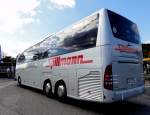 MERCEDES BENZ TRAVEGO von SPILLMANN Reisen aus Deutschland im September 2012 in Krems an der Donau.
