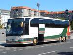 Mercedes Travego von SC Hello Holidays SRL aus Rumänien in Berlin.