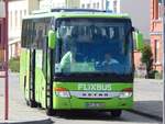 Setra 416 GT-HD von Flixbus/Wricke Touristik aus Deutschland in Neubrandenburg.