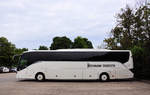 Setra 516 HD von der H�ffmann Touristik aus der BRD in Krems.