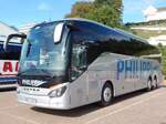 Setra 516 HD von Philippi aus Deutschland im Stadthafen Sassnitz.