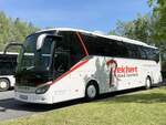 Setra 516 HD von Reichert Bus & Touristik aus Deutschland in Plau am See.