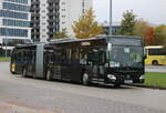 SEV f�r S1,2 und 3 stand am 31.10.2023 in H�he Rostock Hauptbahnhof/S�d
