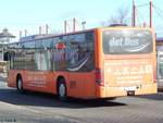 Setra 415 NF der PVM Waren in Neubrandenburg.