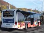 Volvo 8700 der Oppermann Transporte aus Deutschland in Sassnitz.