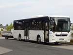 Volvo 8900 mit Fahrradanhänger der VVR in Sassnitz.