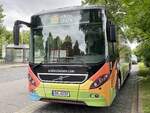 Volvo 8900 von Schloss Leizen aus Deutschland in Malchow.