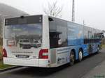 MAN Lion's City der Oppermann Transporte aus Deutschland in Sassnitz.