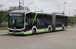 MAN Lion´s E stand als Linie 36 von Mecklenburger-Allee nach Warnem�nde Strand in Warnem�nde-Werft.22.06.2024