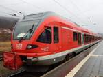 Meine Abschiedsbilder eines Stadler-Flirts (BR 429) der Linie RE9 als Hanse-Express in Sassnitz am 14.12.2019   Ab Morgen fährt dann die ODEG auf dieser Linie.