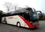 Setra 517 HD von Blaguss / �sterreich am 12.11.2014 in Krems.