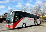 Setra 515 HD von Blaguss Reisen aus Wien am 30.12.2014 in Krems.