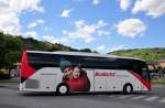 Setra 515 HD von Blaguss Reisen aus �sterreich im Juni 2015 in Krems.