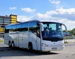 Scania Irizar aus Nieder�sterreich im Mai 2014 in Krems gesehen.