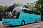 Neoplan Starliner aus �sterreich am 31.Mai 2014 in Krems gesehen.