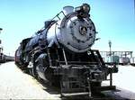 Lok No.4500 im Eisenbahnmuseum Baltimore & Ohio in Baltimore am 28.05.199 (Diascan).